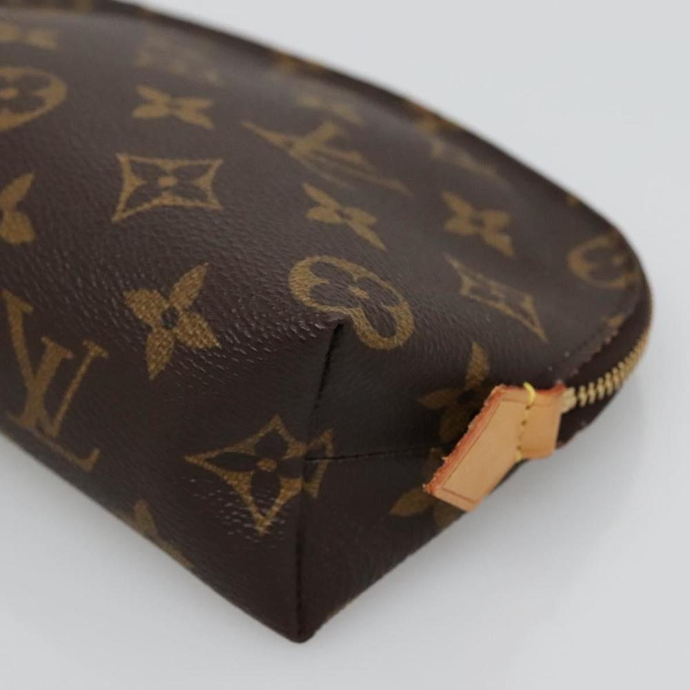 LOUIS VUITTON Monogram Pochette Cosmetic PM Cosmetic Pouch M47515 LV Auth BD1941 - Picture 8 of 16